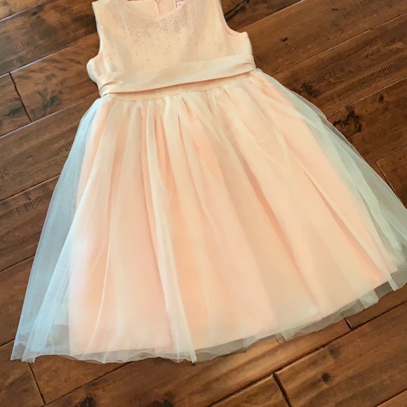 Pink Sequin Tulle Dress - Picture 4 of 10